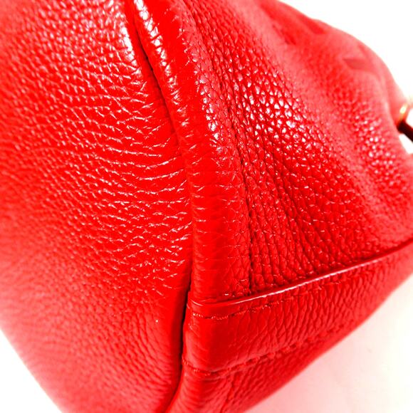 💎✨BEAUTIFUL✨💎Authentic MARC JACOBS Bucket Bag 2-Way Shoulder Bag Red - Picture 12 of 15